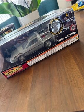 Back to the Future Time Machine Die-Cast Toy Car - Silver
